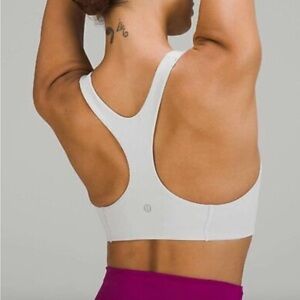 lululemon athletica White Wunder Train Sports Bra